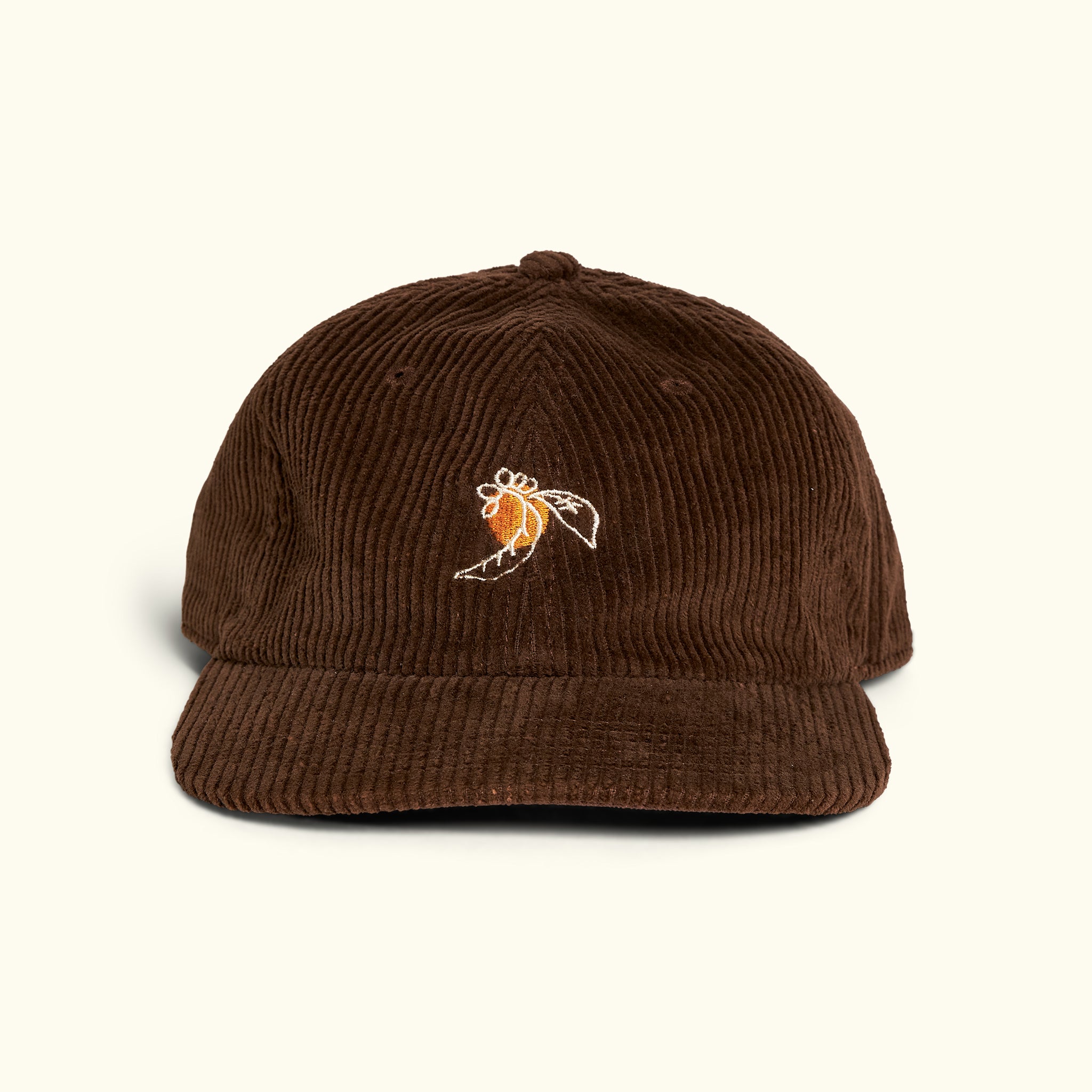 Coffee Cherry Cord Cap